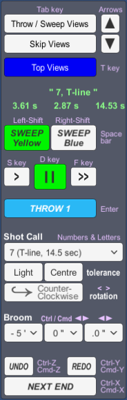 UI, Right Side - Controls